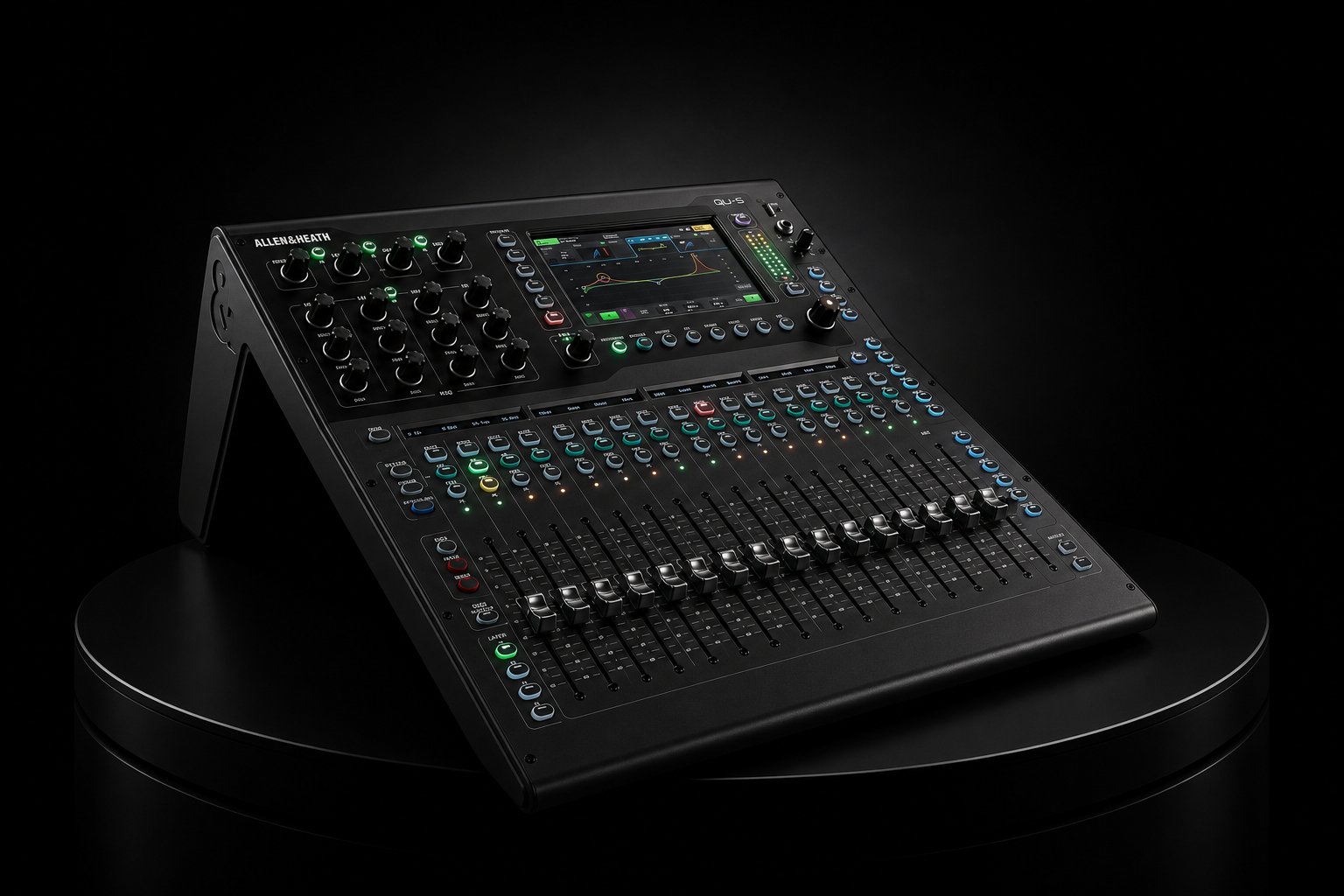 Professional digital mixing console used by Rock Sound