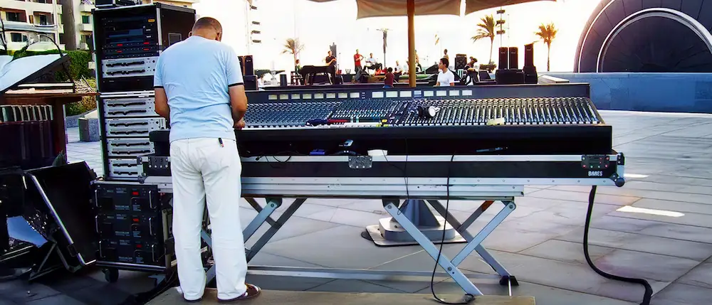 Bibliotheca Alexandrina Alexandria Egypt live event 2002 — professional audio engineering Rock Sound