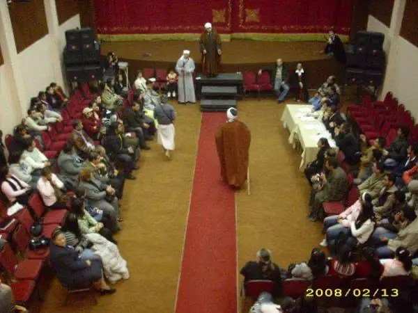 Live performance audio production Al-Agaiby Coptic Orthodox Church Egypt