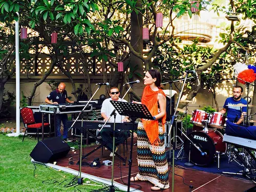 French National Day official celebration — Consulate General of France in Alexandria — professional live audio engineering Rock Sound