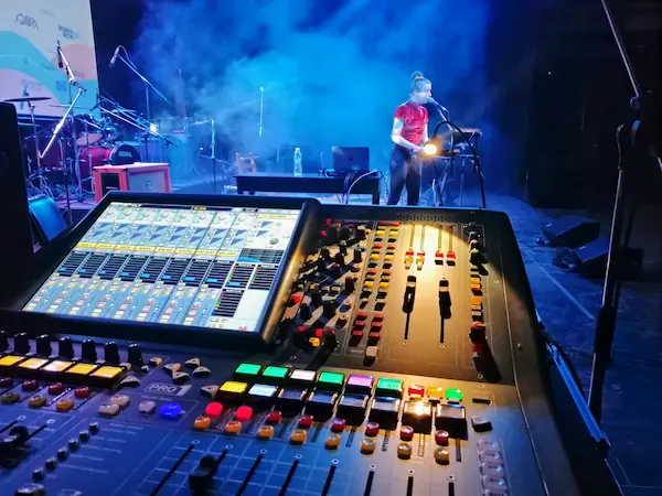 Live event sound engineering Jesuit Cultural Center Alexandria